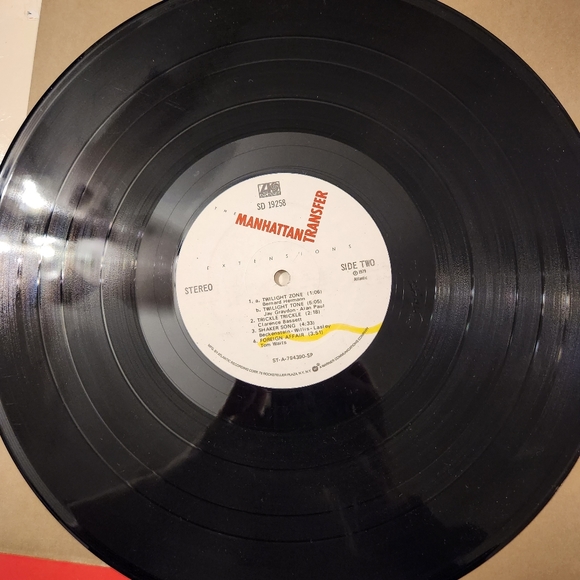 Vintage Manhattan Transfer Extensions Vinyl LP 1979 Atlantic Records - Picture 12 of 13
